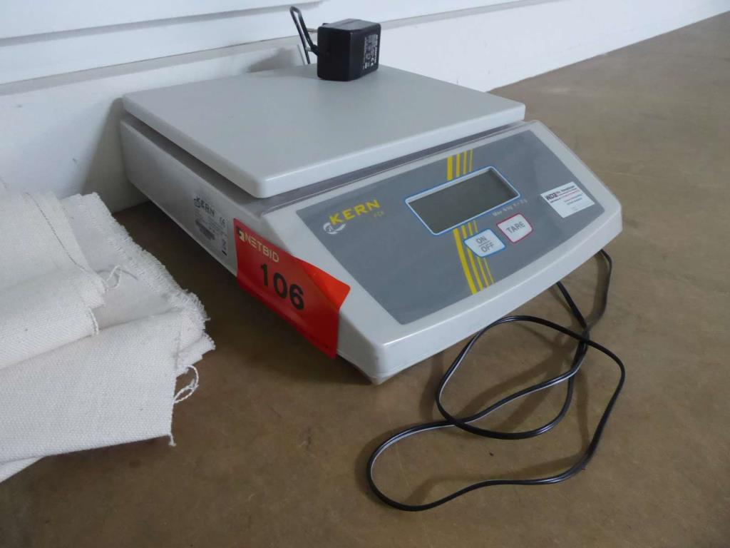 Used Kern FCE6K2 table scale for Sale (Trading Premium) | NetBid Industrial Auctions