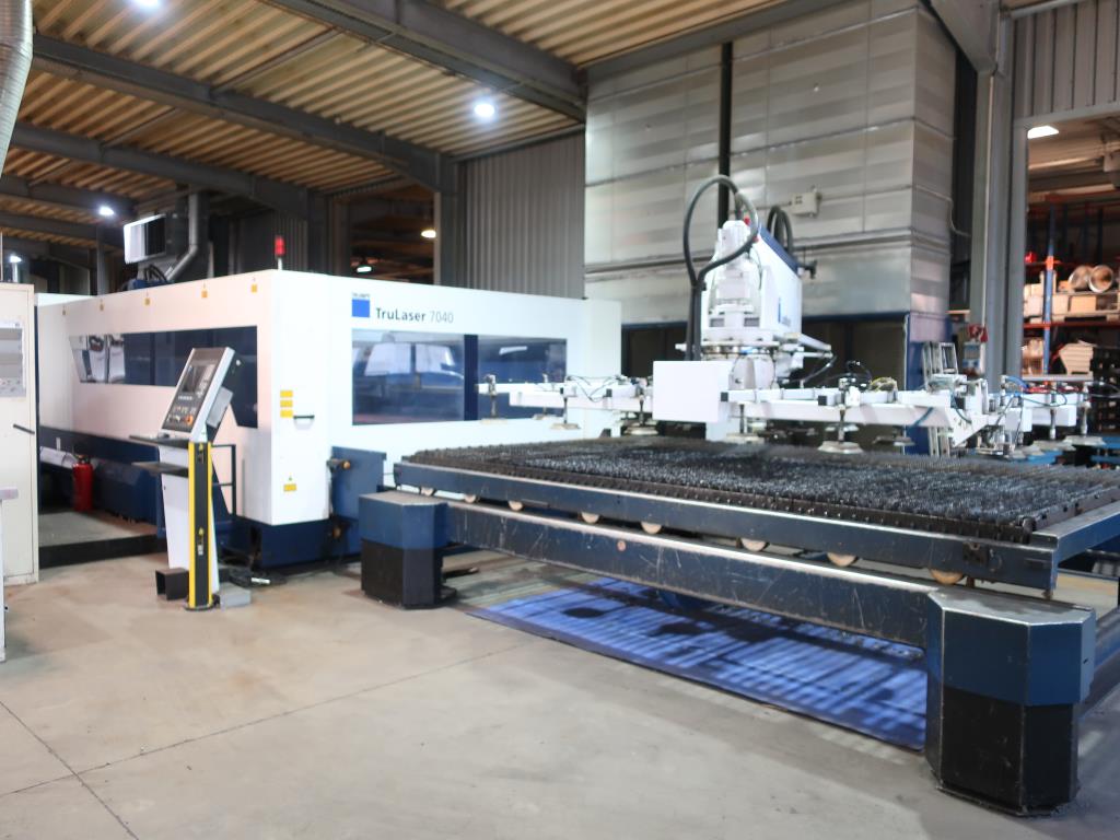 Used Trumpf TruLaser 7040 CNC laser cutting machine for Sale (Trading Premium) | NetBid Industrial Auctions