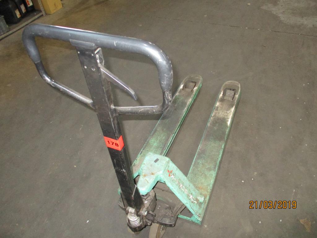 Used Mitsubishi pallet truck for Sale (Auction Premium) | NetBid Industrial Auctions