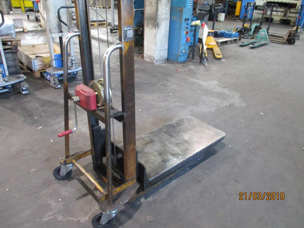 Used Baka HW 60-605 Hand high-lift truck for Sale (Auction Premium) | NetBid Industrial Auctions