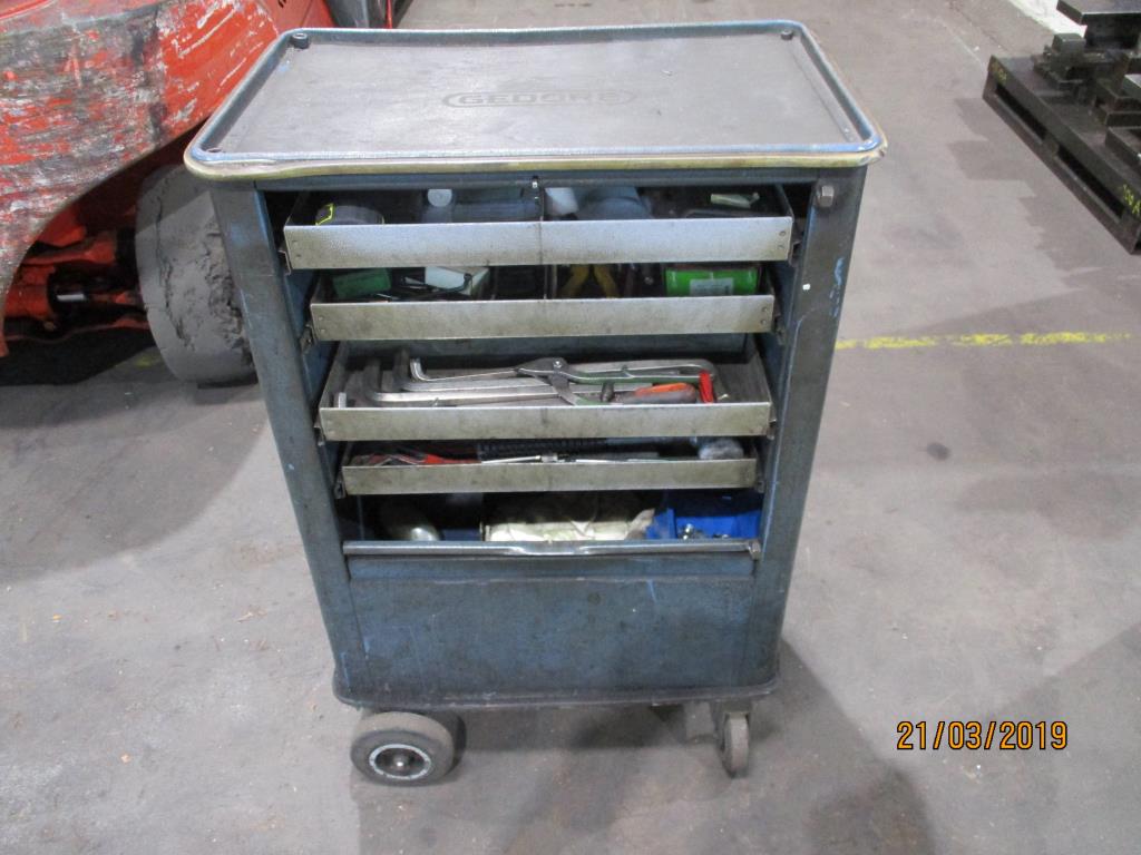 Used Gedore workshop trolley for Sale (Auction Premium) | NetBid Industrial Auctions