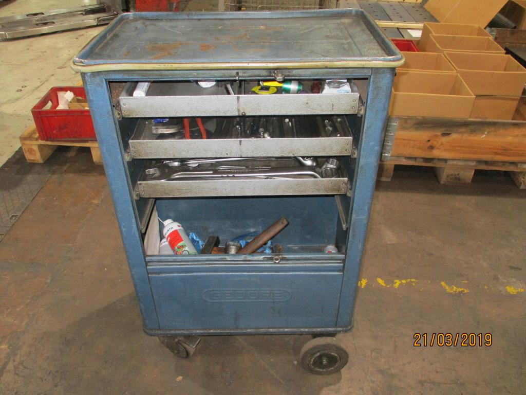 Used Gedore workshop trolley for Sale (Auction Premium) | NetBid Industrial Auctions