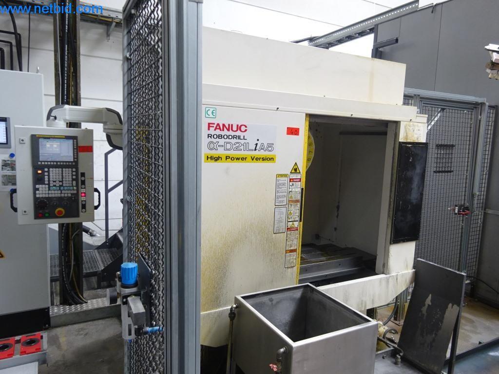 Fanuc Robodrill Alpha-D21 LIA5 vertikales CNC-Bearbeitungszentrum gebraucht kaufen (Online Auction) | NetBid Industrie-Auktionen