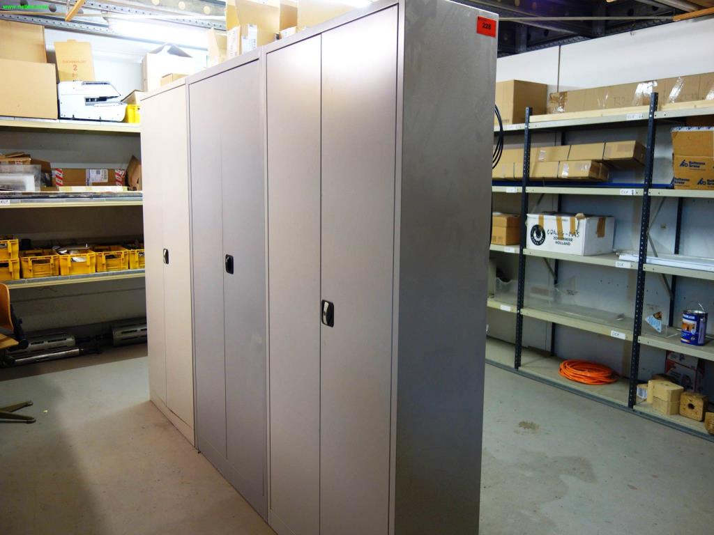 Used 6 Sheet steel cabinets for Sale (Trading Premium) | NetBid Industrial Auctions