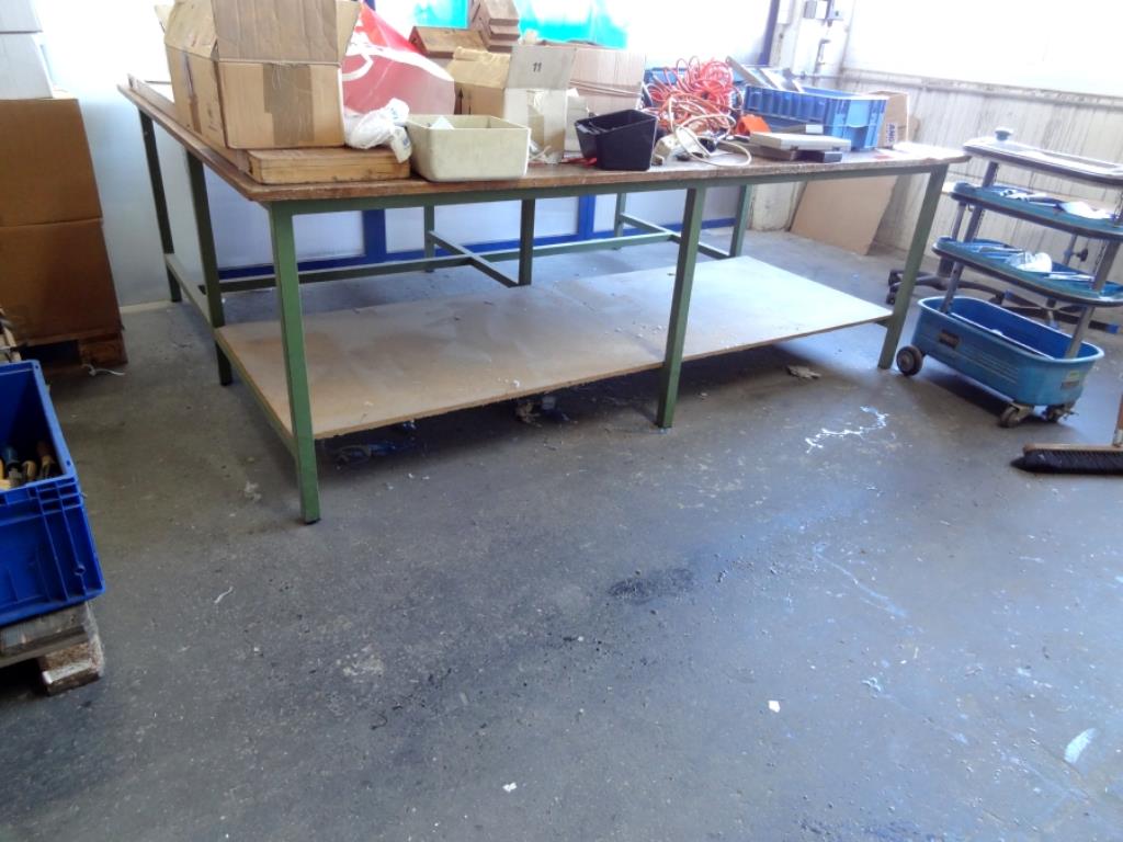 Used Work table for Sale (Auction Premium) | NetBid Industrial Auctions