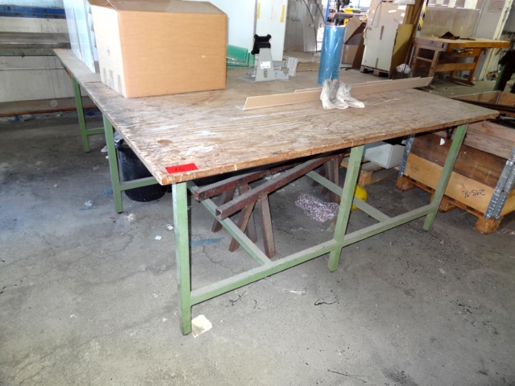 Used Work table for Sale (Auction Premium) | NetBid Industrial Auctions