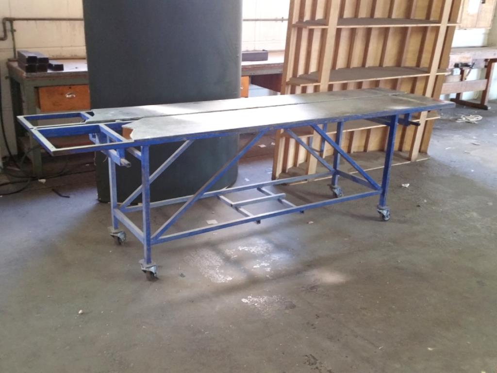 Used Mobile work table for Sale (Auction Premium) | NetBid Industrial Auctions