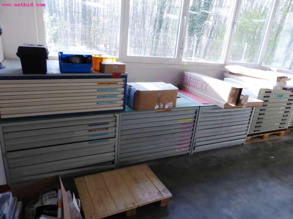 Used 8 drawer cabinets f. drawings for Sale (Auction Premium) | NetBid Industrial Auctions