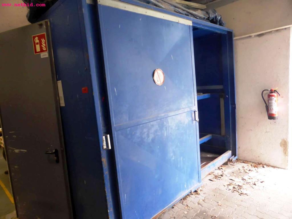 Used storage cabinet f. chemicals for Sale (Auction Premium) | NetBid Industrial Auctions