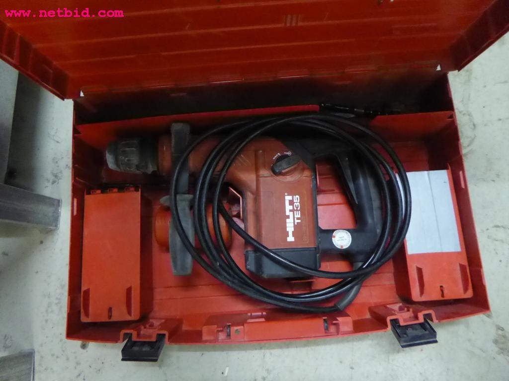 Used Hilti TE35 impact drilling machine for Sale (Auction Premium) | NetBid Industrial Auctions