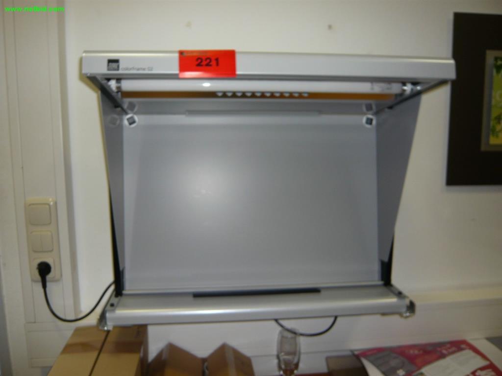 Used Just Normlicht Colorframe 02 Light booth for Sale (Auction Premium) | NetBid Industrial Auctions