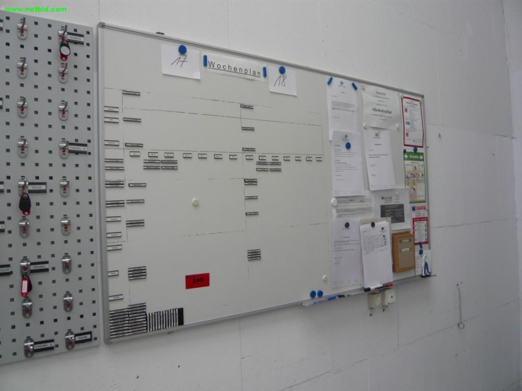 Used Magnetic planning board for Sale (Auction Premium) | NetBid Industrial Auctions