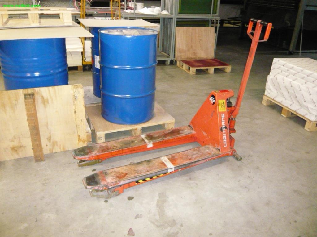 Used Logitrans HL1000/3 Fork scissor lift truck for Sale (Auction Premium) | NetBid Industrial Auctions