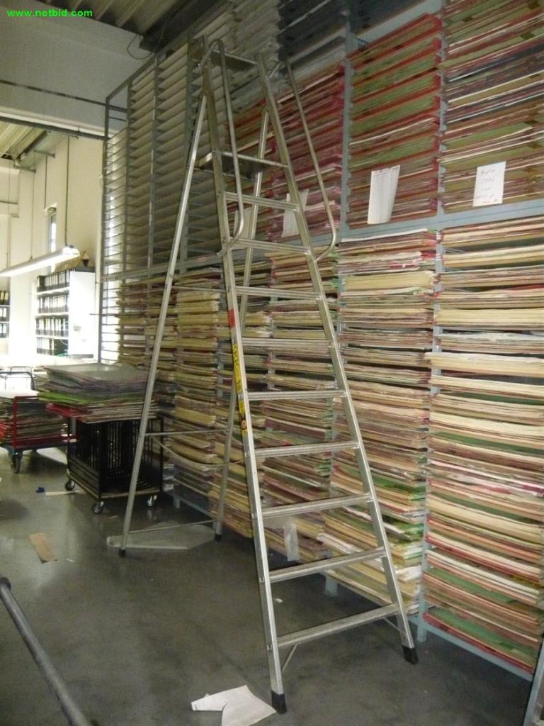 Used Zarges 40479 Aluminum stepladder for Sale (Auction Premium) | NetBid Industrial Auctions