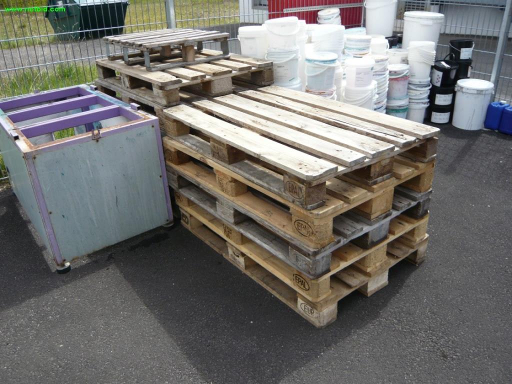 Used 1 Posten Euro pallets for Sale (Auction Premium) | NetBid Industrial Auctions