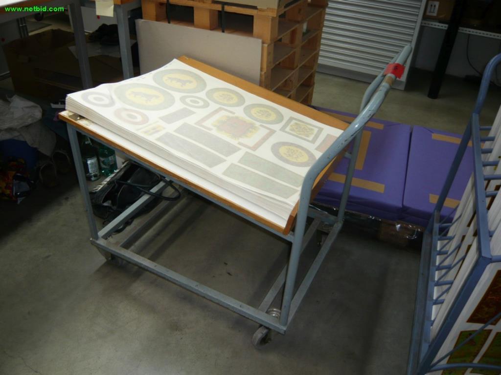 Used 6 Inclined paper transport trolley for Sale (Trading Premium) | NetBid Industrial Auctions