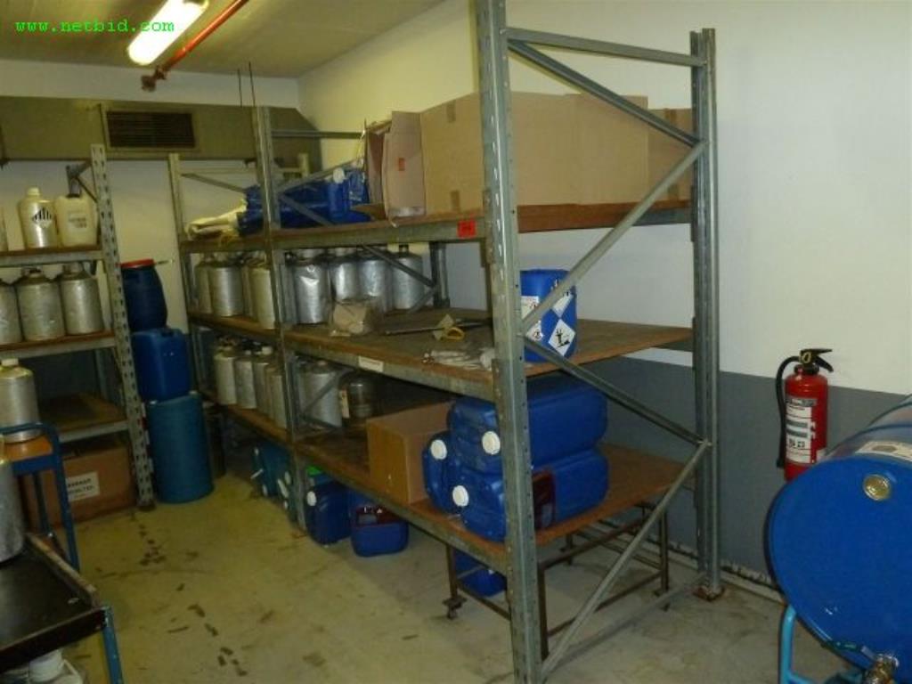 Used 2 Heavy duty shelving for Sale (Auction Premium) | NetBid Industrial Auctions