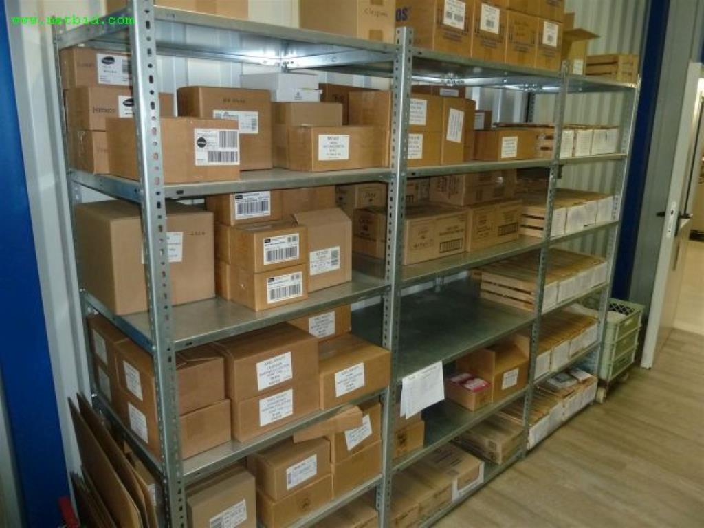 Used 2 Metal shelves for Sale (Auction Premium) | NetBid Industrial Auctions