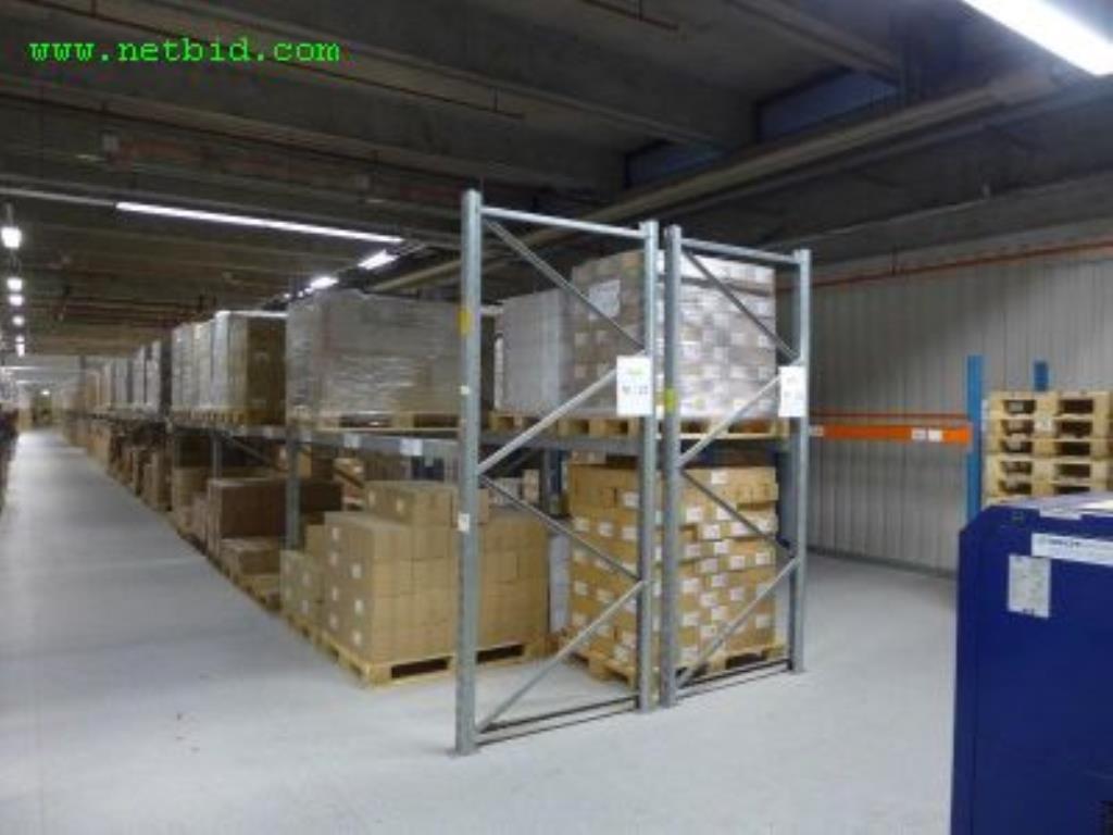 Used Dexion Speed Lock Super 4 Pallet rack for Sale (Trading Premium) | NetBid Industrial Auctions