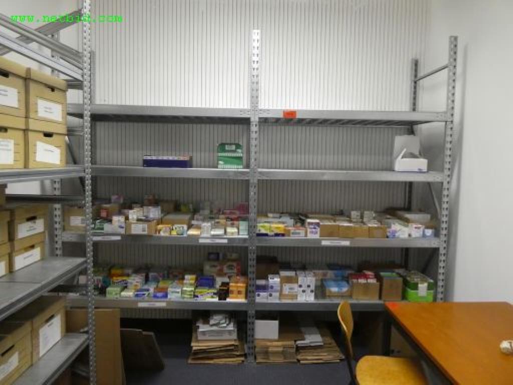 Used Meta Heavy duty shelving for Sale (Auction Premium) | NetBid Industrial Auctions