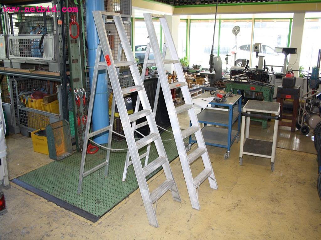 Used Haca 2 Folding ladders for Sale (Auction Premium) | NetBid Industrial Auctions