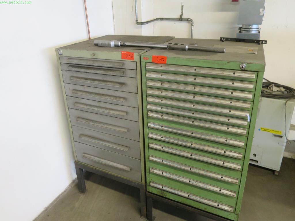 Used 2 Telescopic drawer cabinets for Sale (Auction Premium) | NetBid Industrial Auctions