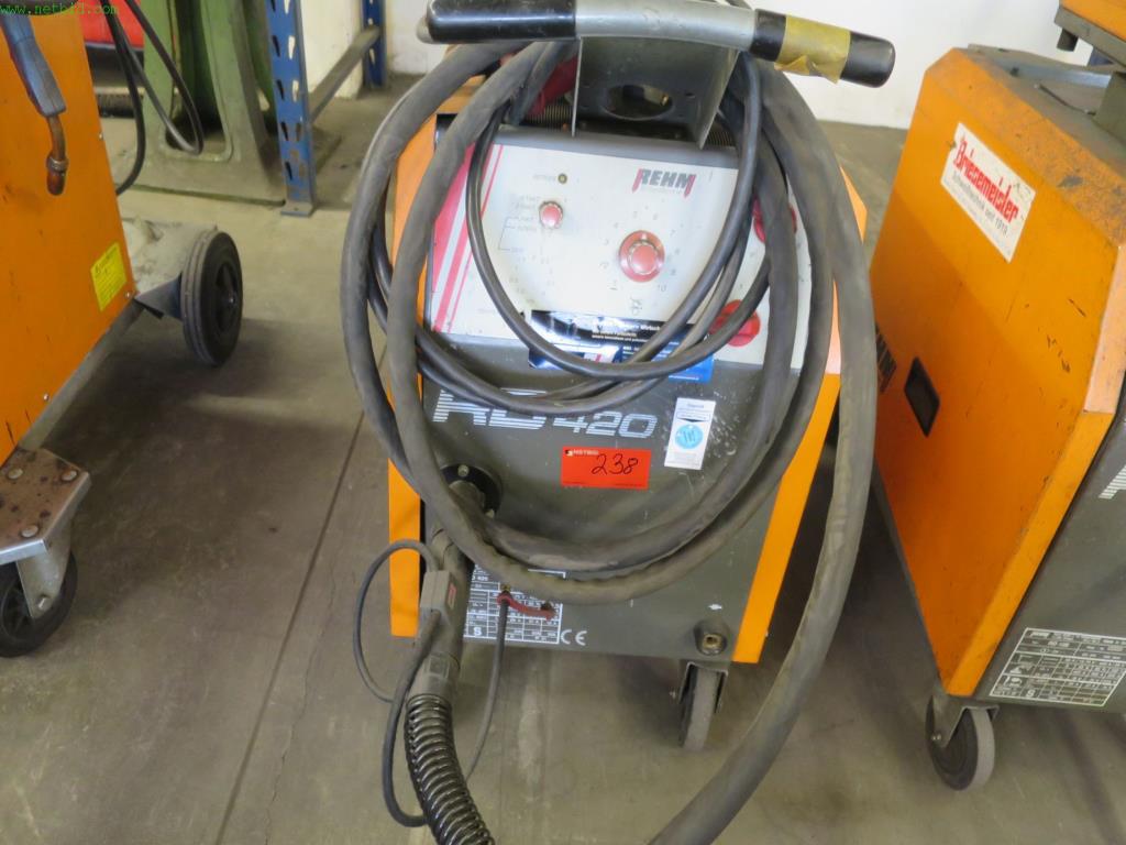 Used Rehm RDM420 Gas-shielded arc welder for Sale (Auction Premium) | NetBid Industrial Auctions