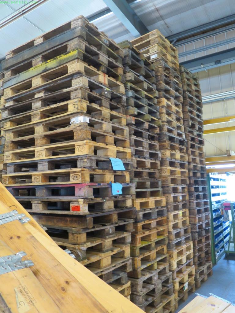 Used 1 Posten Euro pallets for Sale (Auction Premium) | NetBid Industrial Auctions