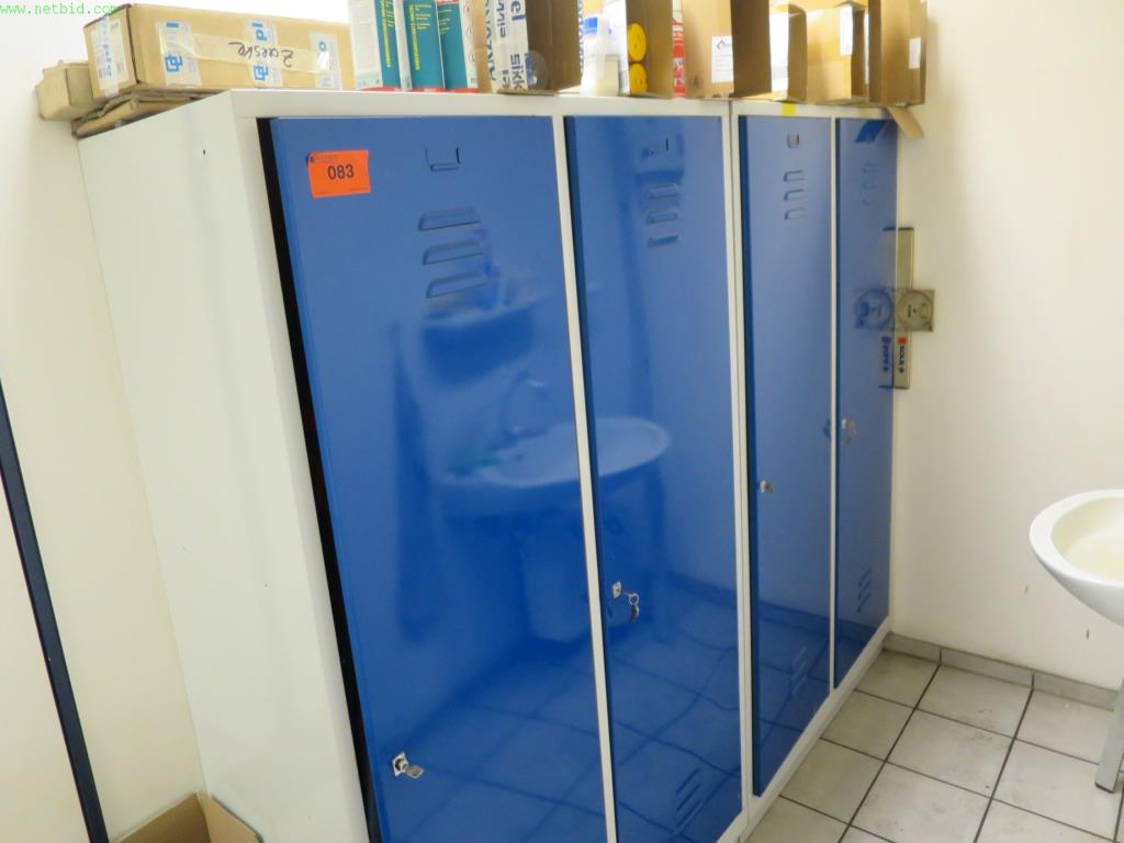 Used 2 Sheet steel cabinets for Sale (Auction Premium) | NetBid Industrial Auctions