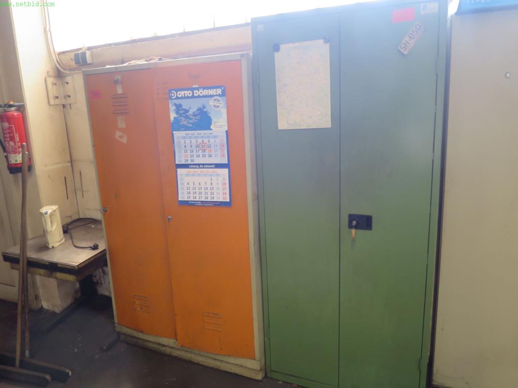 Used 2 Sheet steel cabinets for Sale (Auction Premium) | NetBid Industrial Auctions