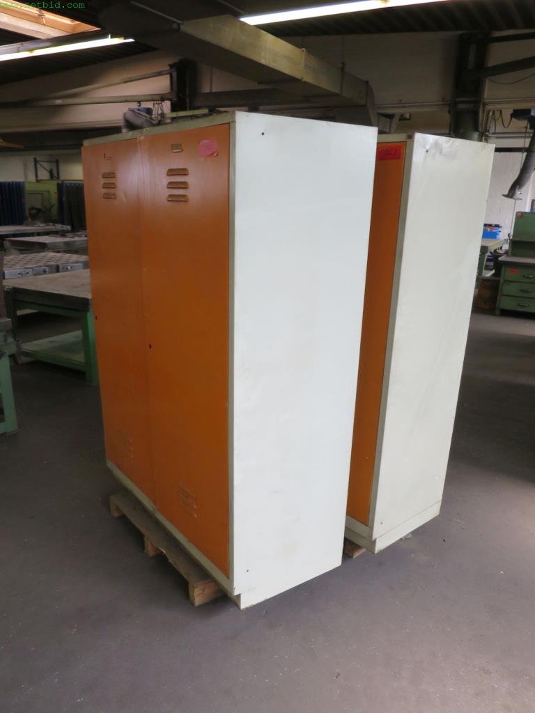 Used 2 Sheet steel cabinets for Sale (Auction Premium) | NetBid Industrial Auctions