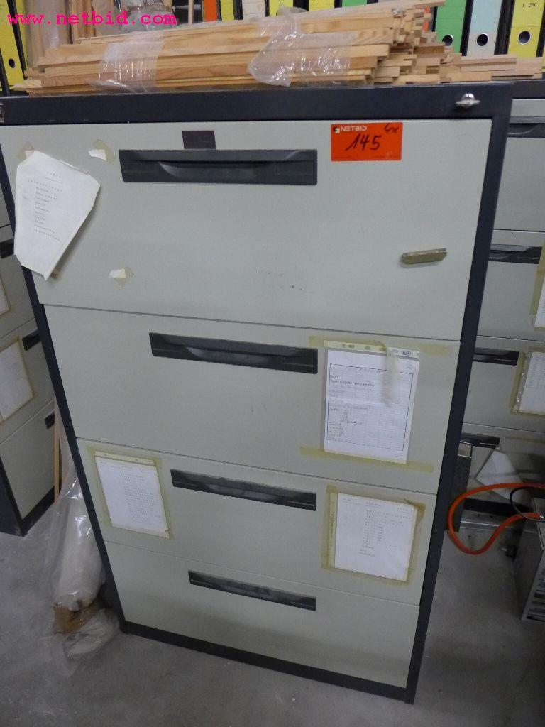 Used Fortschritt 4 Drawer cabinets for Sale (Auction Premium) | NetBid Industrial Auctions