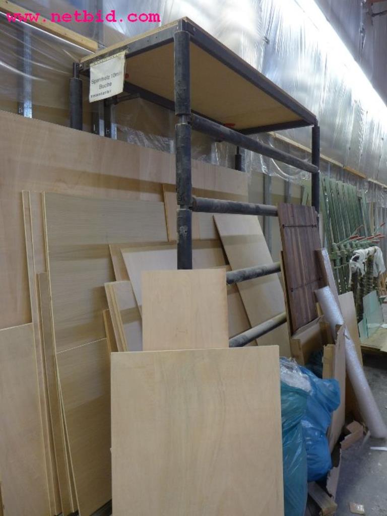 Used Plywood storage rack for Sale (Trading Premium) | NetBid Industrial Auctions