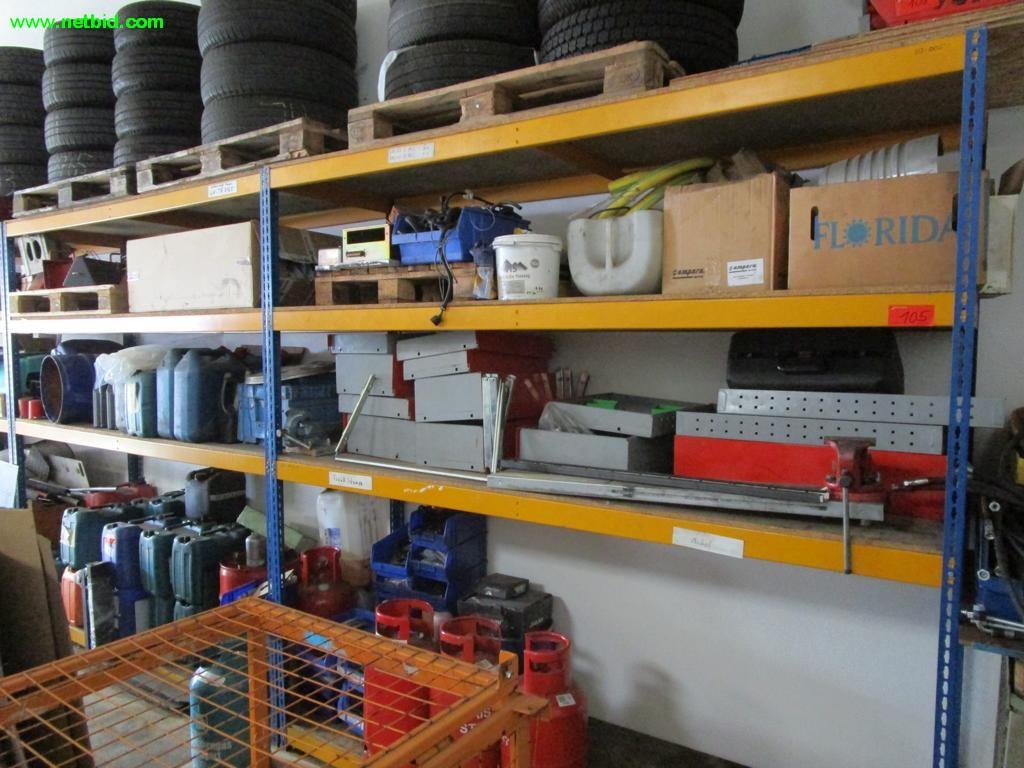 Used 9 lfm. Storage rack for Sale (Auction Premium) | NetBid Industrial Auctions