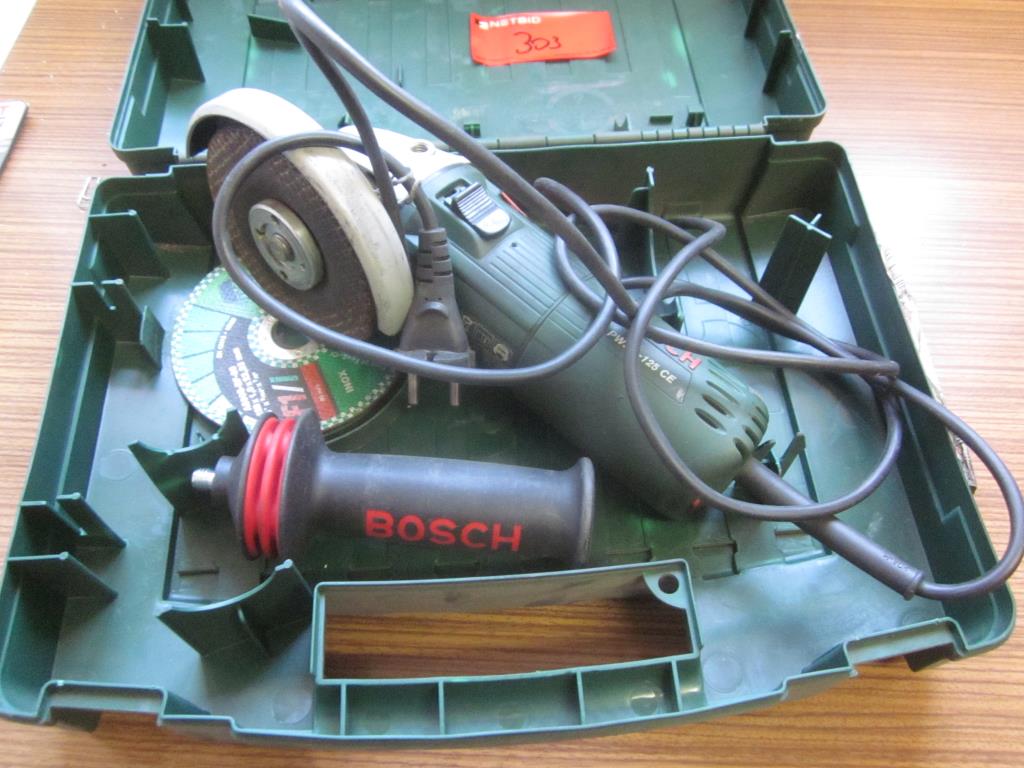 Used Bosch PWS 9-125 Angle grinder for Sale (Auction Premium) | NetBid Industrial Auctions