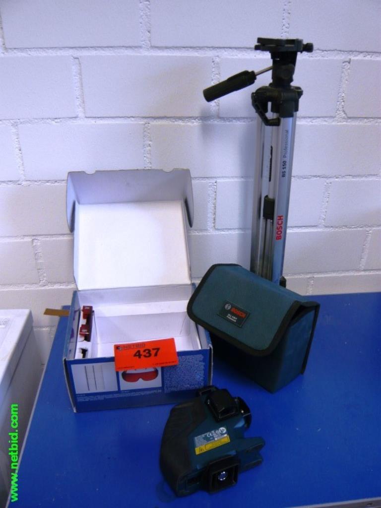 Used Bosch GLL3-80P Line laser for Sale (Auction Premium) | NetBid Industrial Auctions