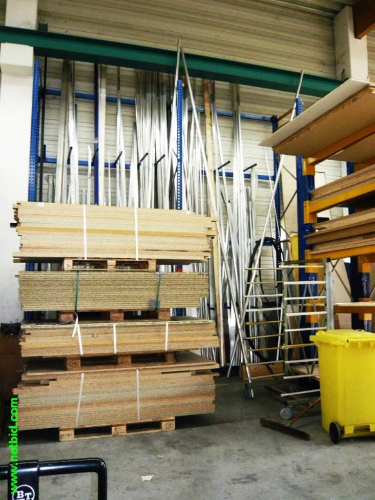 Used Storage rack for long goods - Attention: delayed release for Sale (Trading Premium) | NetBid Industrial Auctions