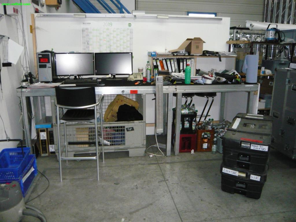 Used Work table for Sale (Auction Premium) | NetBid Industrial Auctions