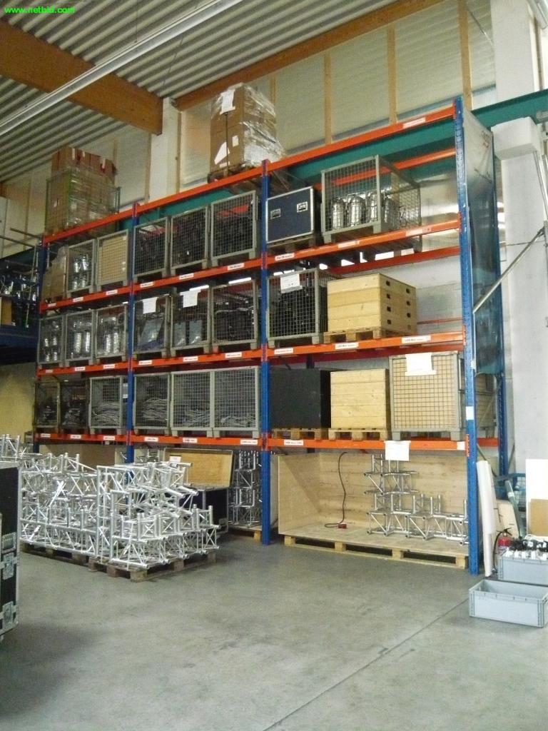 Used Pallet racking - Attention: delayed release for Sale (Auction Premium) | NetBid Industrial Auctions