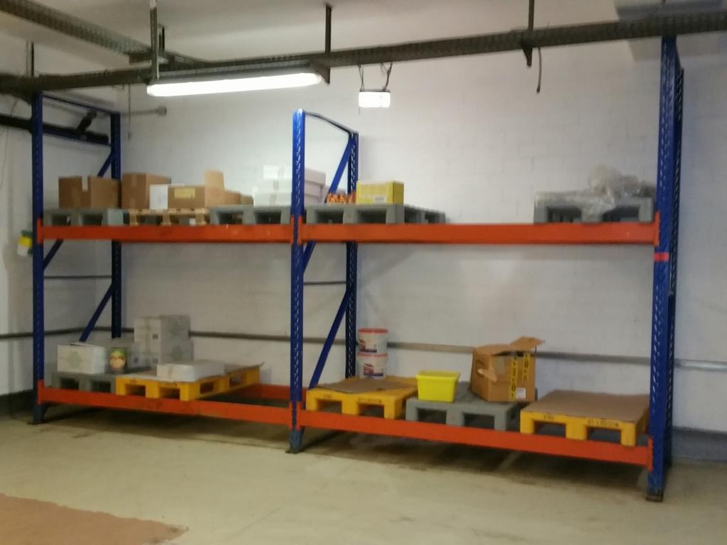 Used 6 lfm. Heavy duty shelving for Sale (Auction Premium) | NetBid Industrial Auctions