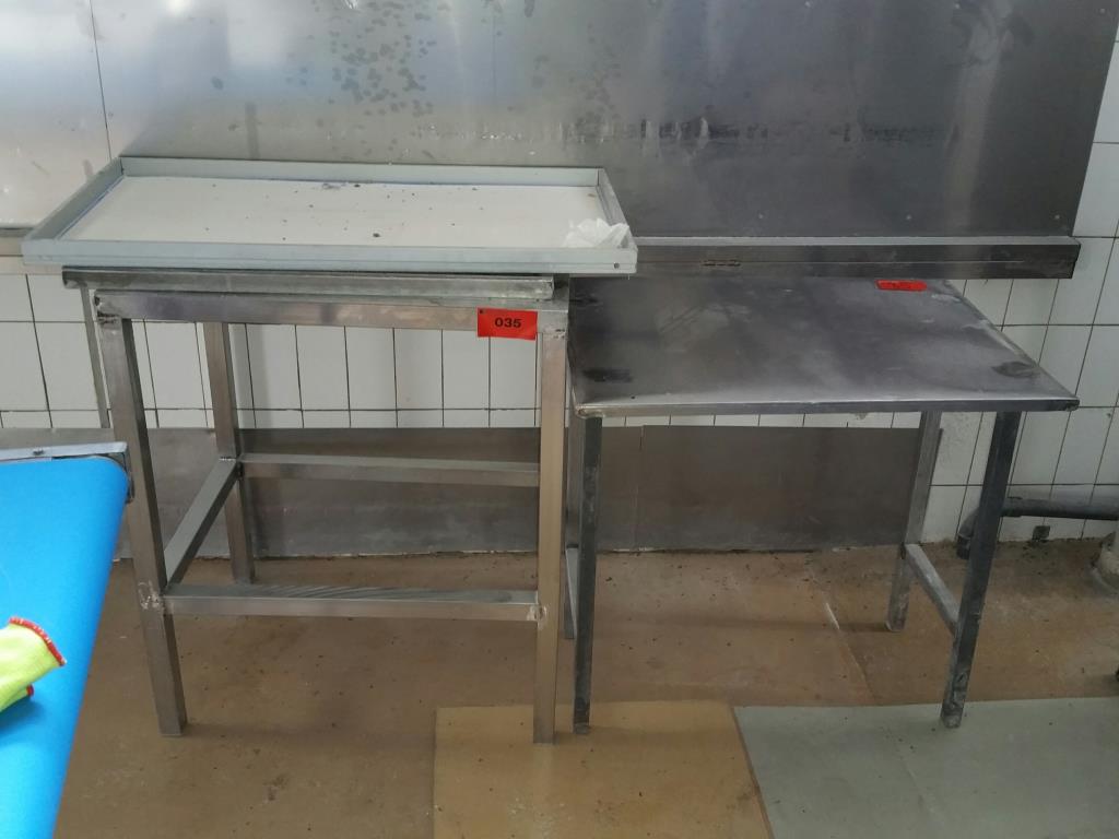 Used 2 Work tables for Sale (Auction Premium) | NetBid Industrial Auctions