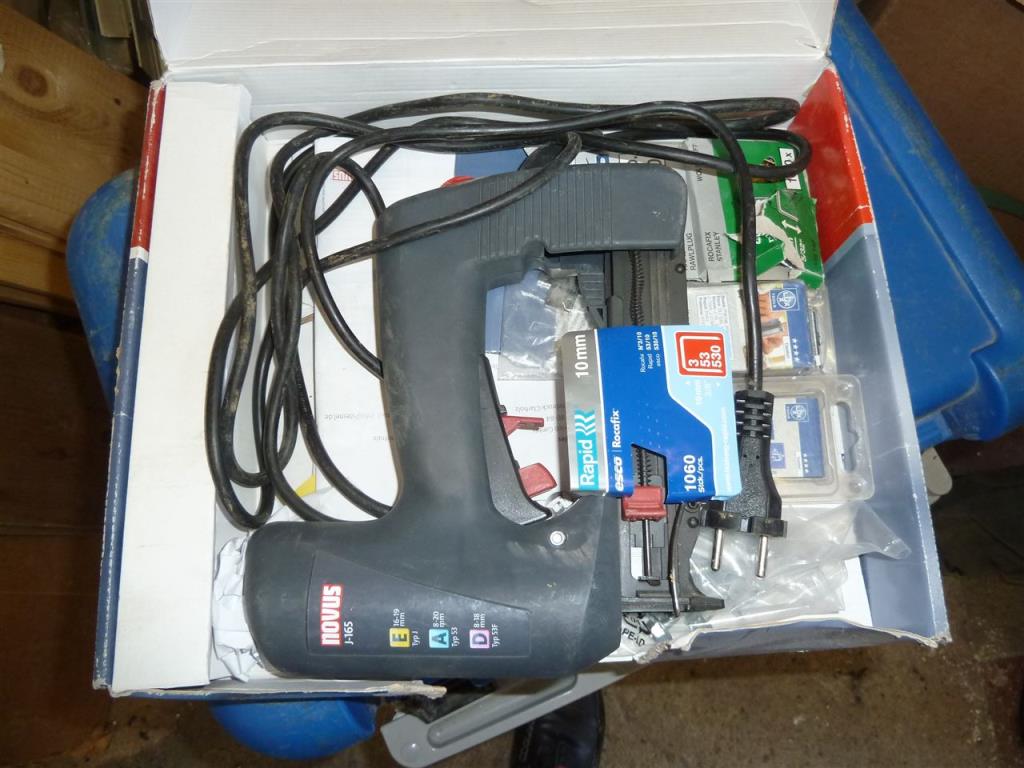 Used Novus J-165 Electric tacker for Sale (Auction Premium) | NetBid Industrial Auctions