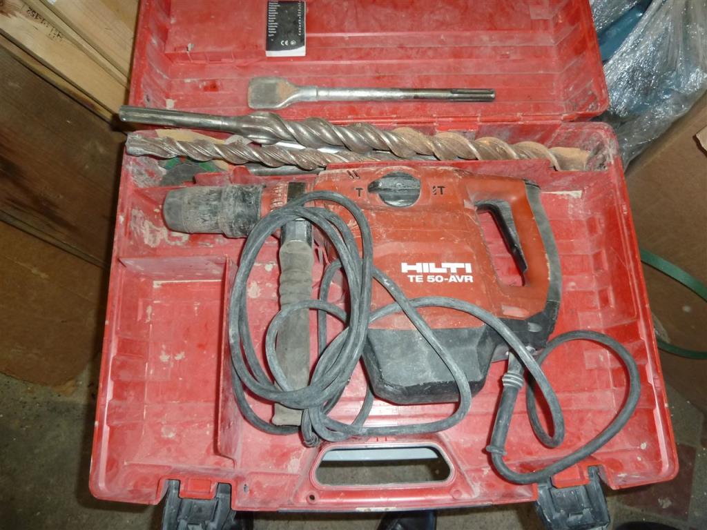 Used Hilti TE 50 AVR Hammer drill for Sale Auction Premium