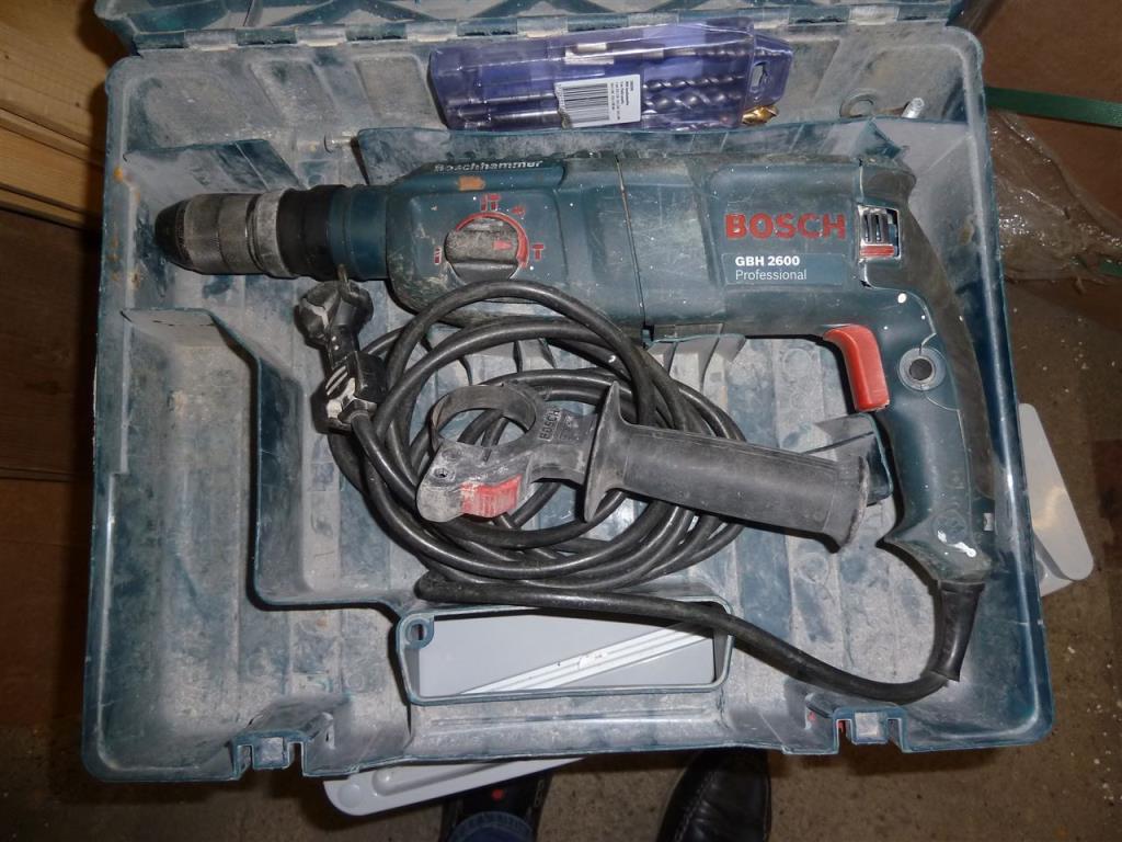 Used Bosch GBH 2600 Professional Hammer drill for Sale Auction