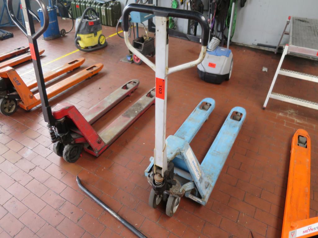 Used Hanse Hand pallet truck for Sale (Auction Premium) | NetBid Industrial Auctions