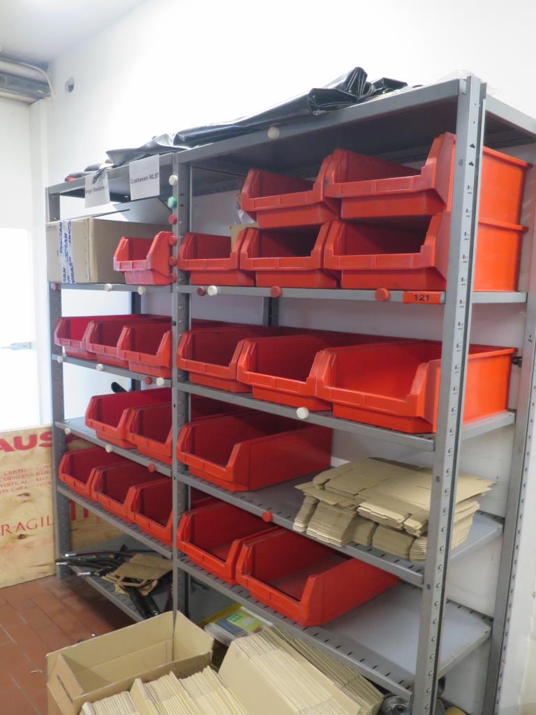 Used Sheet steel shelving for Sale (Auction Premium) | NetBid Industrial Auctions