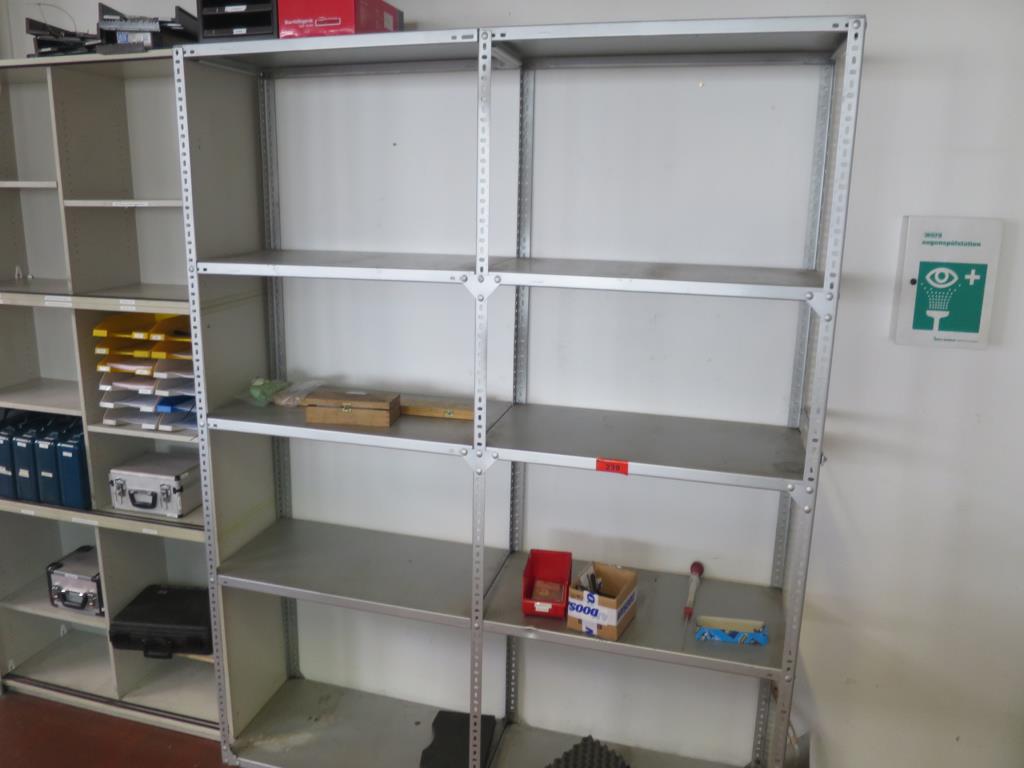 Used Sheet steel shelving for Sale (Auction Premium) | NetBid Industrial Auctions