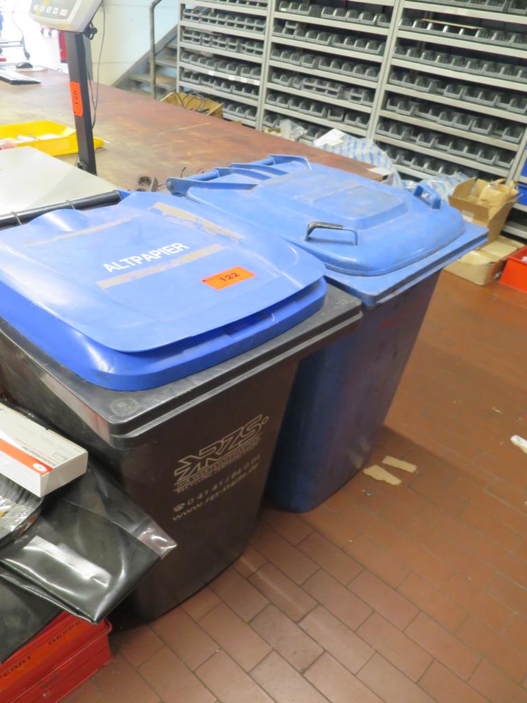 Used 2 Waste container for Sale (Auction Premium) | NetBid Industrial Auctions