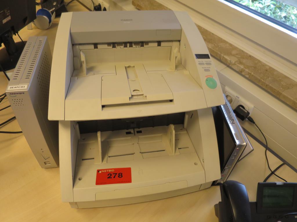 Used Canon DR7580 Flatbed scanner for Sale (Auction Premium) | NetBid Industrial Auctions