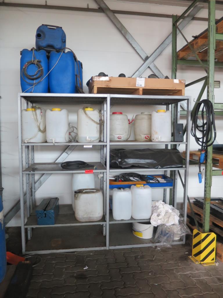 Used Sheet steel shelving for Sale (Auction Premium) | NetBid Industrial Auctions